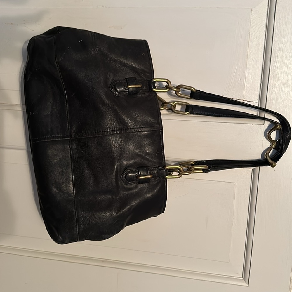 Black coach purse - Picture 5 of 7